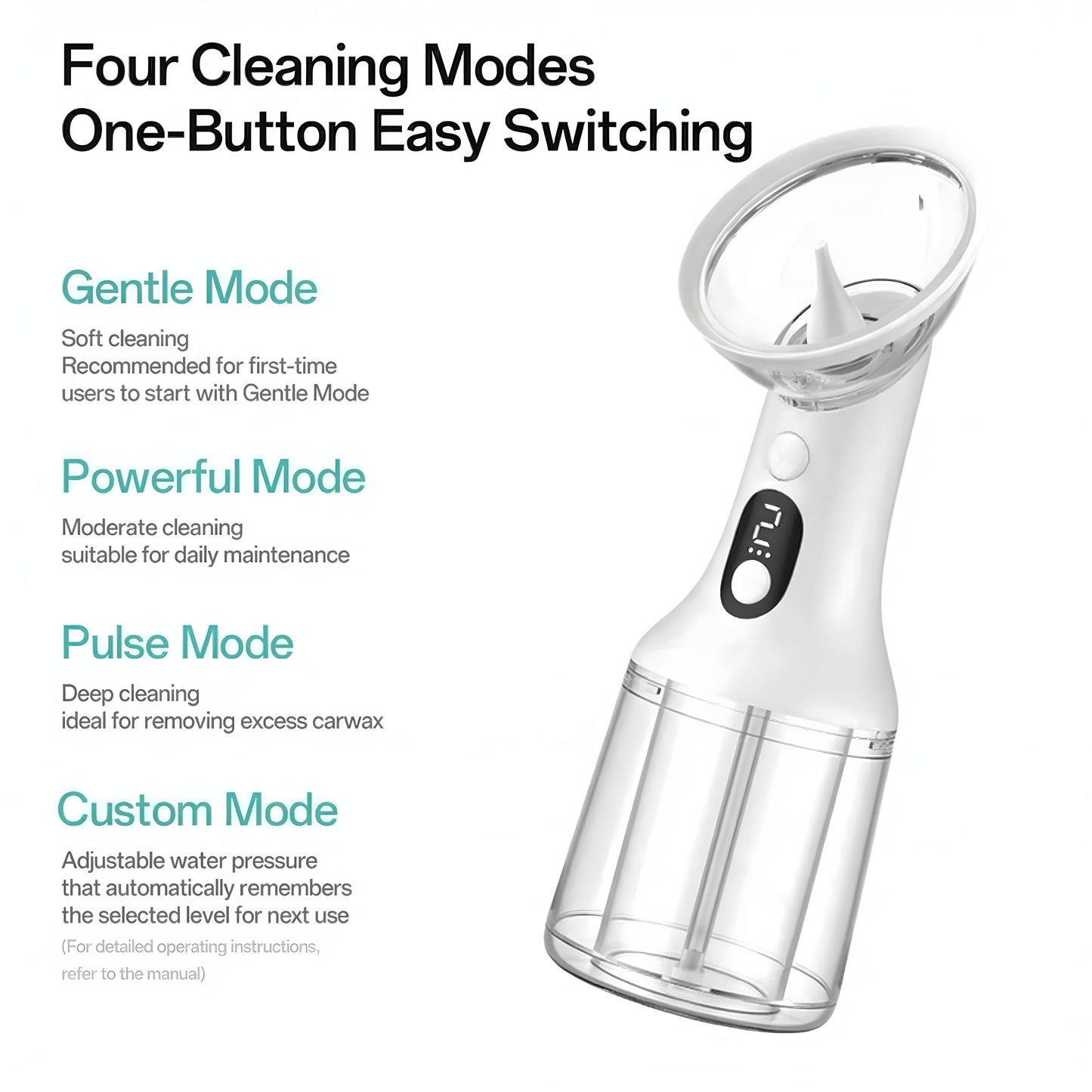 ClearEase™ Electric Ear Cleaning Irrigator